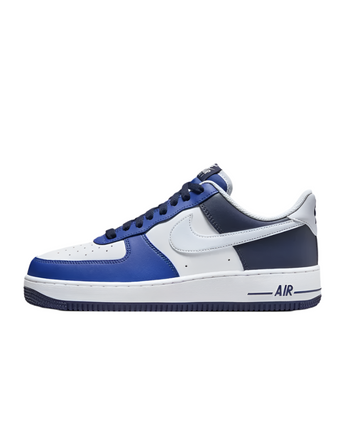 NIKE AIR FORCE 1 '07 LV8 | FQ8825-100 WHITE/FOOTBALL GREY/GAME ROYAL/MIDNIGHT NAVY