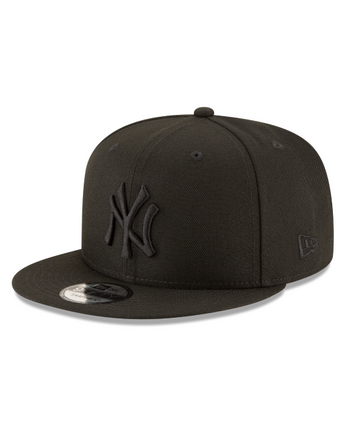 NEW ERA MLB BASIC SNAP | 11591026 NEW YORK YANKEES BLACK/BLACK