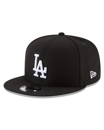 NEW ERA MLB BASIC SNAP | 11591046 LOS ANGELES BLACK/WHITE