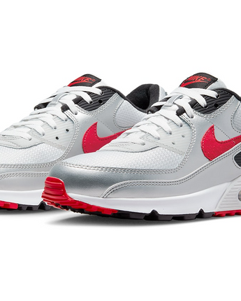 NIKE AIR MAX 90 | DX4233-001 PHOTON DUST/METALLIC SILVER/BLACK/UNIVERSITY RED